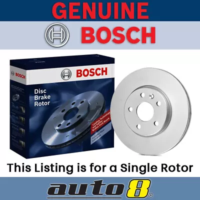 $80.30 • Buy Bosch Front Brake Disc Rotor For Toyota Camry V1 2.2L 5SFE 1994 - 1995
