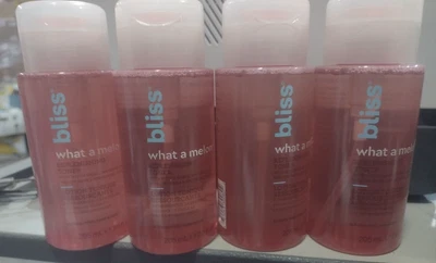 $18.99 • Buy Lot Of 4 Bliss What A Melon Replenishing Toner Witch Hazel Full Size 7 Oz Each