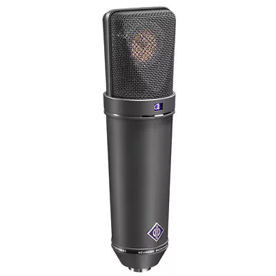 Neumann U 87 Ai Large Diaphragm Multi-Pattern Condenser Microphone - Matte Black • $3595