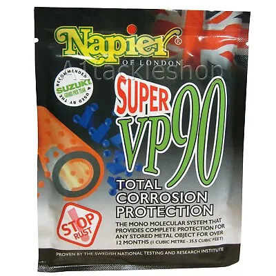 Napier VP90 Rust Inhibitor/Protector  For Gun Cabinet/Safe • £7.95