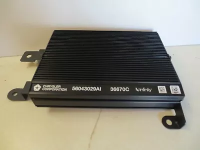 $65 • Buy NEW OEM Dodge Durango Infinity Amp Amplifier 56043029AI W/ Bracket 56043029