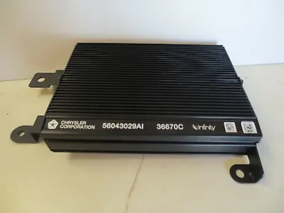 NEW OEM Dodge Durango Infinity Amp Amplifier 56043029AI W/ Bracket 56043029 • $65