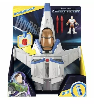 Imaginext Disney Pixar Lightyear Spaceship & Figure Set - Lights & Sounds • £19.99