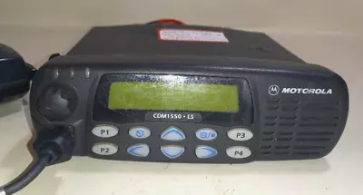 MOTOROLA CDM1550 LS UHF 40 Watt FREE PROGRAMMING • $95