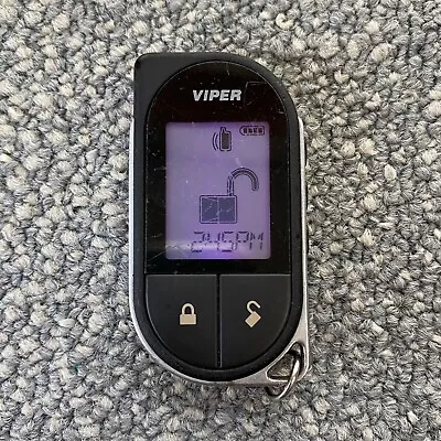 VIPER 7756V EZSDEI7756 LCD Screen Key Fob Remote Keyless Entry Auto Alarm • $84.99