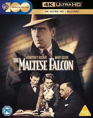 The Maltese Falcon (4K UHD Blu-ray) Elisha Cook Jr Jerome Cowan Gladys George • £14.69