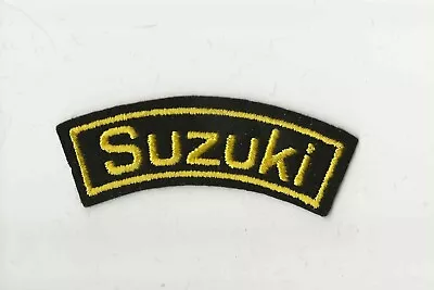 $4 • Buy Vintage Suzuki Motorcycle Patch, Suzuki Motorcycle Co, Motorcycle Patch 