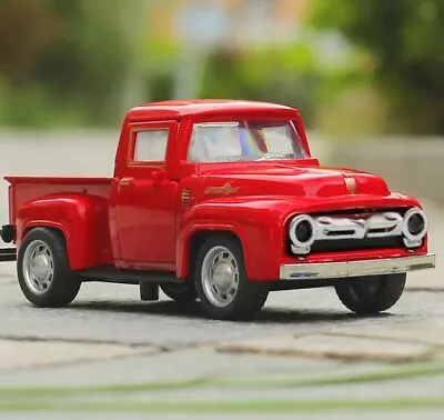 Vintage Old Red Truck Decor Farmhouse Diecast Truck. • £11.57