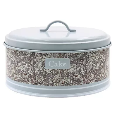 Bachelors Button Enamel Metal Round Cake Storage Tin Container New • £16.95