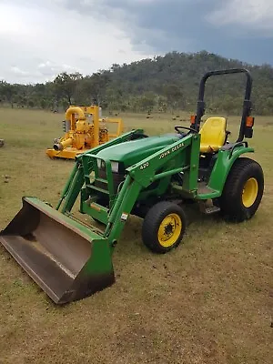 John Deere Tractor 4210 Diesel Fwa Front End Loader Fel 3pl  • $14999