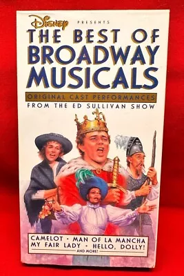 The Best Of Broadway Musicals (VHS 1994) Shorts From The Ed Sullivan Show • $5.83