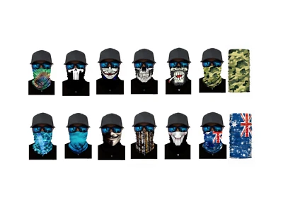 $2.95 • Buy Anti-Dust Face Shield Bandana Headwear Fishing Biker Neck Tube Scarf Cycle Durag
