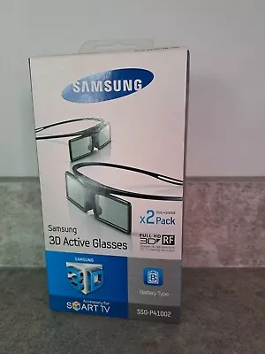 Samsung 3D Smart TV Active X2 Pack Glasses SSG-P41002. • £24.66