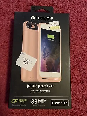 NEW Mophie Juice Pack Air Protective Battery Case Wireless Charger IPhone 7 + • $14.99