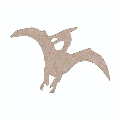 Wooden MDF Dinosaur Pterodactyl Shapes Craft Blank Decoration Embellishment UK • £2.53