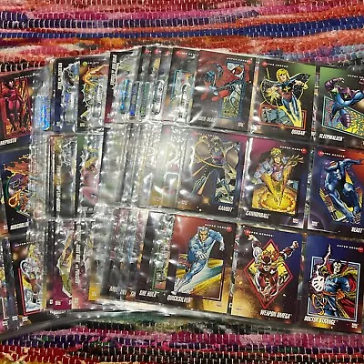 1992 Skybox Marvel Universe Series 3 COMPLETE BASE SET #1-200 Ultra Pro Sleeves • $29.95