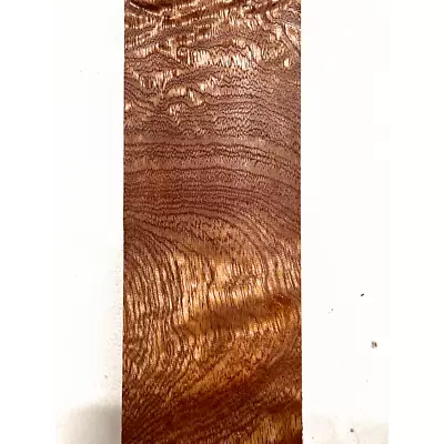 Quilted Curly Sapele Inlay Wood Blank For Woodworking Projects - 1/4 X1-1/2 X9  • $19.31