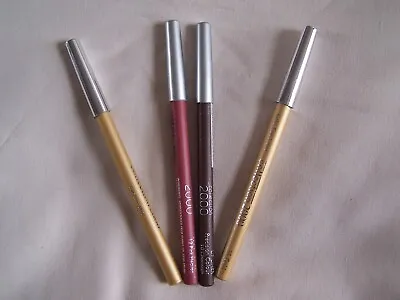 2 X Collection 2000 LIP LINER Chocolate & Pink Heaven + KOHL EYE LINER X 2 GOLD • £5