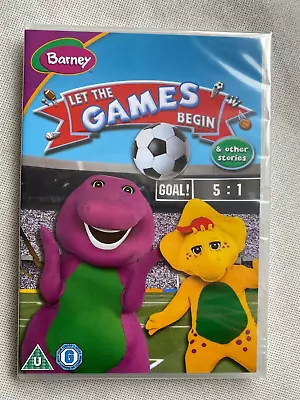 £7.99 • Buy Barney Let The Games Begin - DVD UK Release Factory Sealed!