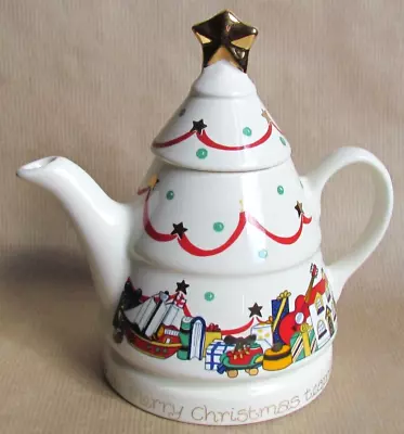 Wade English Life Teapot By Barry Smith Barbara Wootton Christmas Tree (10573) • £14.50