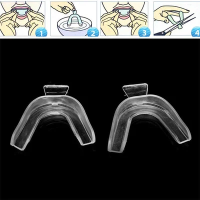 $6.34 • Buy 2Pcs Thermoform Moldable Whitening Mouth Teeth Dental Tray Tooth Guard Whitener,