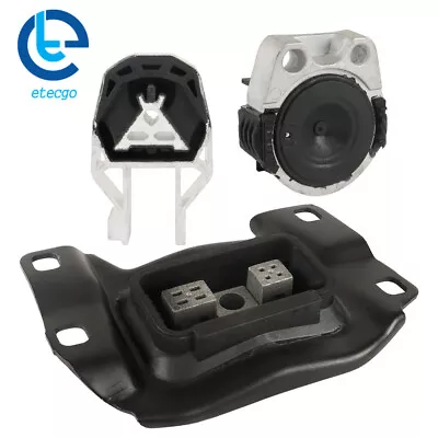 3 Pcs Engine Motor Transmission Mount Kit For 2012-2017-2018 Ford Focus 2.0L L4 • $43.89