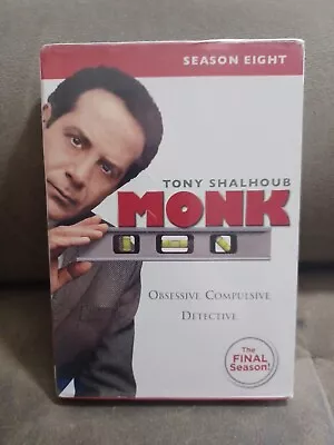 Monk: Season Eight (DVD 2010 4-Disc Set) Factory Sealed • $13