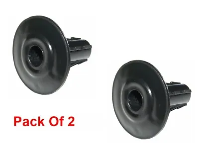 £3.49 • Buy 2 Black Cable Wall Grommet 8mm TV / Sat  Cable Satellite Aerial