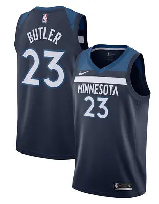 Nike Basketball NBA Jersey Mens Medium Minnesota Timberwolves Swingman Top Shirt • £19.95