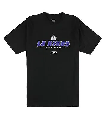 Reebok Mens LA Kings Graphic T-Shirt Black Medium • $20.56
