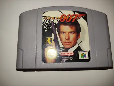 Goldeneye N64 Nintendo 64 Game Cartridge Cart Only PAL James Bond 007 • £6