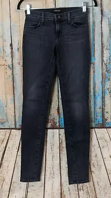 J Brand Womens Size 23 Blue Dark Wash Low Rise Super Skinny Legging Jeans • $17.40