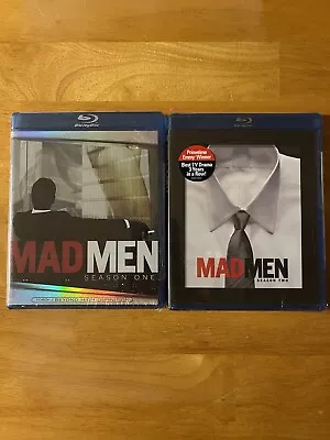 Mad Men: Season 1 & Season 2 (Blu-ray) Sealed Fast Shipping  S1 And S2 One Two • $11
