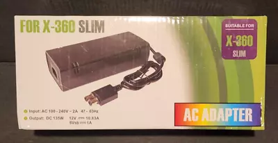 Microsoft XBox 360 X-360 S Slim 135W Power Supply AC Adapter Charger Sealed • $16.50