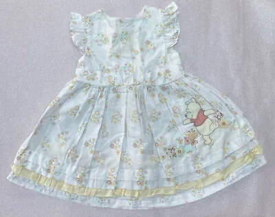 £6 • Buy Baby Girls Winnie The Pooh Dress 12-18 Months The Disney Store Full Skirt