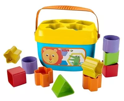 Fisher-Price Baby's First Blocks Baby Shape Sorter Toy - Educational Developing • $22.50