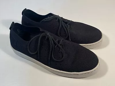 Born Black Knit Lace Up Casual Shoes Men Size 10.5 M • $29.99