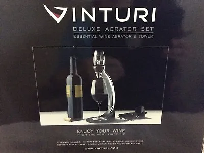 Venturi  Aerator. Tower For Red Wine. Read Why This Is Special.  • $21.99