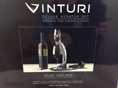 Vinturi Deluxe Aerator. Tower For Red Wine. Read Why This Is Special.  • $22