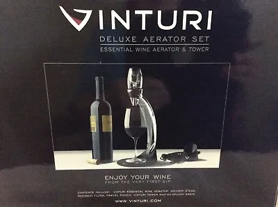 Vinturi Deluxe Aerator. Tower For Red Wine. Read Why This One Is Different. • $25