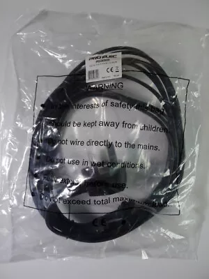 £3.50 • Buy 5m Mains Power Cable Lead 3A Xbox PS4 PS5 UK Plug To Right Angled C7 Figure 8