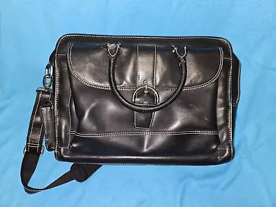 Franklin Covey Black Large Laptop Shoulder Computer Bag Used. • $10.98