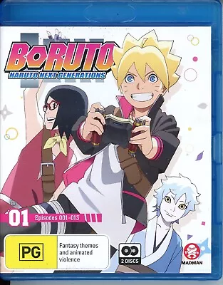 Boruto - Naruto Next Generations : Part 1 : Eps 1-13 (Blu-ray 2017) • $12.99