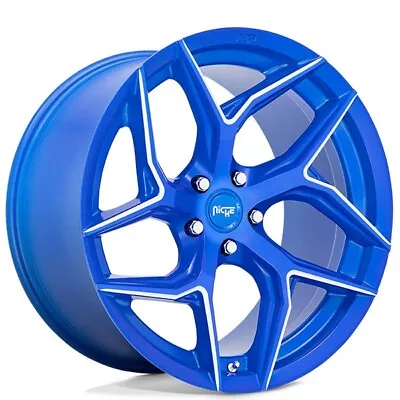 20x9  Niche Wheels M268 Torsion Anodized Blue Milled Rims(4pcs) • $1900