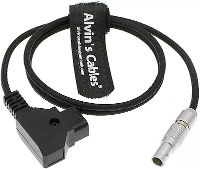 D Tap To 2 Pin Male Power Flexible Cable For Teradek ARRI 60CM • £34.99