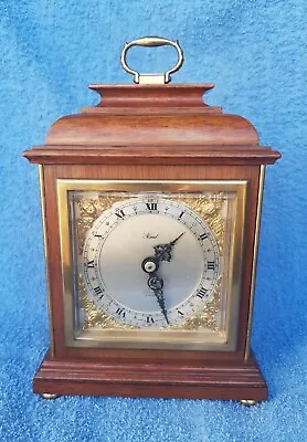  Elliott 8 Day Bracket Clock Timepiece Mahogany Case Retailed By Reid Jewellers  • $186.68
