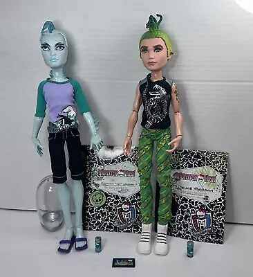 Monster High Dolls Manster Game Night Deuce Gorgon Gil Webber Diary • $69.99