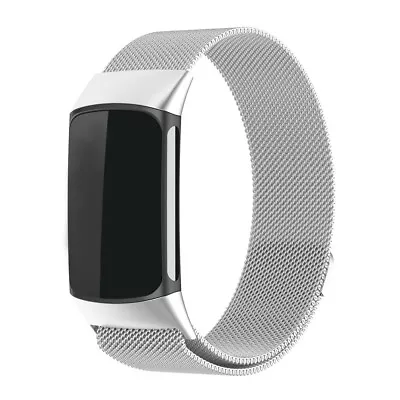 $11.24 • Buy For Fitbit Charge 5 Silicone/Nylon/Leather/Stainless Steel Strap Watch Band Case