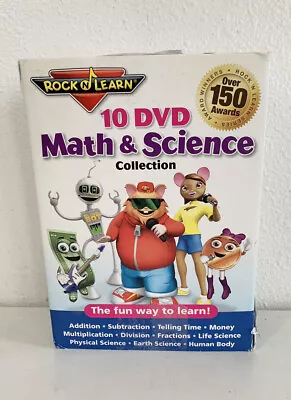 10 DVD Math & Science Collection Rock 'N Learn Children Homeschool Teaching • $19.99