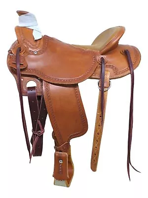 16 Inch New McCall Mclite Western Wade Saddle (Wide Tree) W258W-1023 • $3100